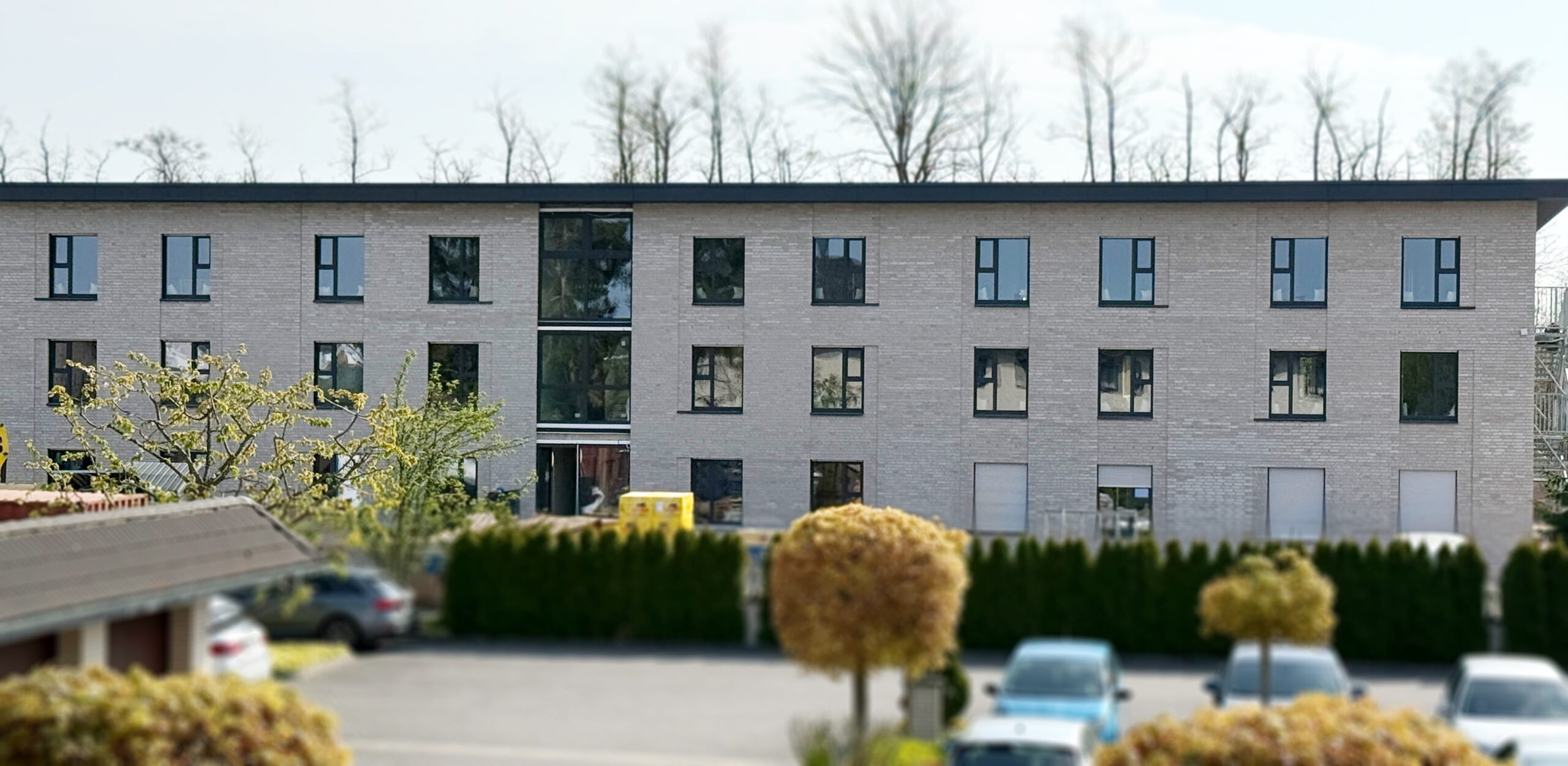 Der neue Pflegecampus Im Rehwinkel in Garbsen-Berenbostel bietet Platz für rund 69 Auszubildende.